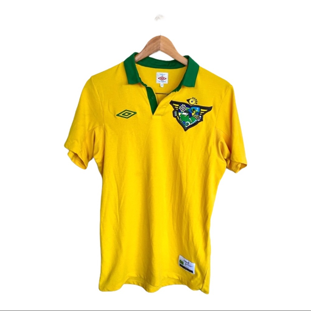UMBRO Brazil Brasil F. Chamarelli Soccer Jersey 38